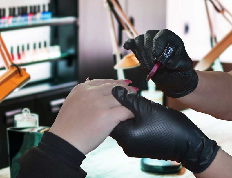 Nitrile Blax HD Nails Side